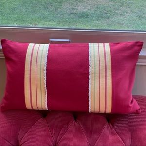 Custom Made Pillow  23”X 13”